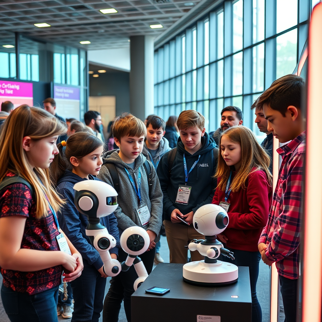 Students gain confidence at technology industry gathering